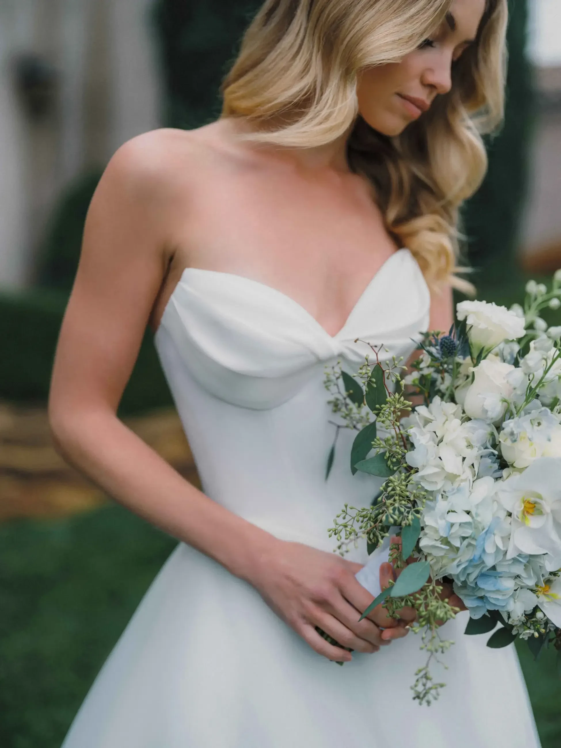 Strapless Wedding Dress Falling Down? Here’s How to Stop It!. Desktop Image