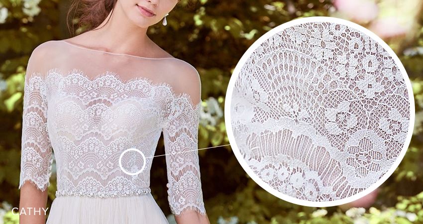 types of wedding lace